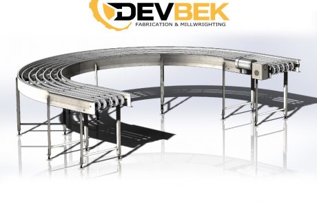 180 Deg 3D Virtual Design | Stainless Steel Frame, SS/Motor & SS/Gearbox